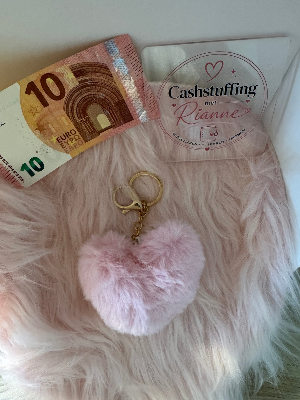 Fluffy Hartjes Hanger